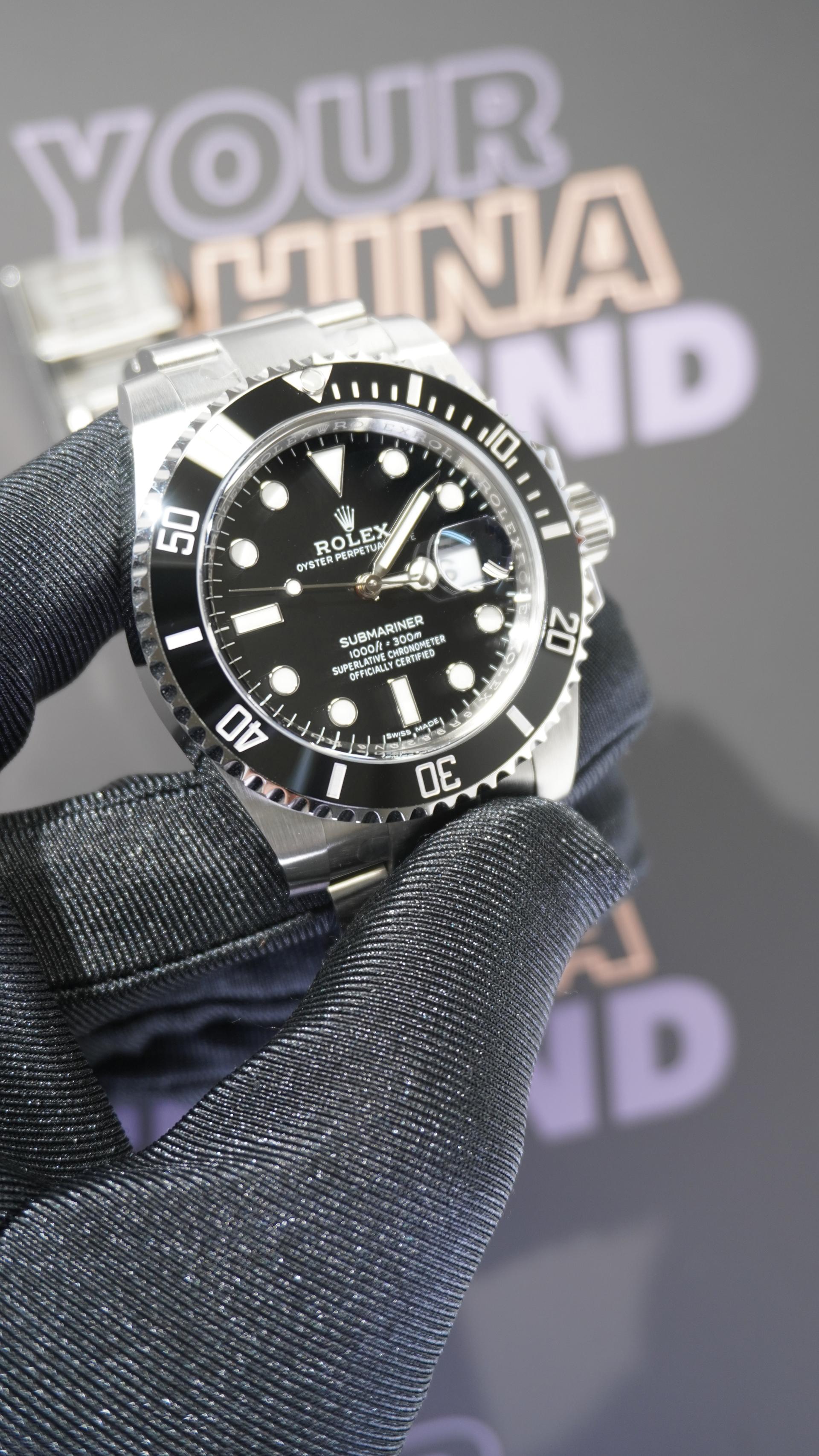 Black Submariner 41mm 6