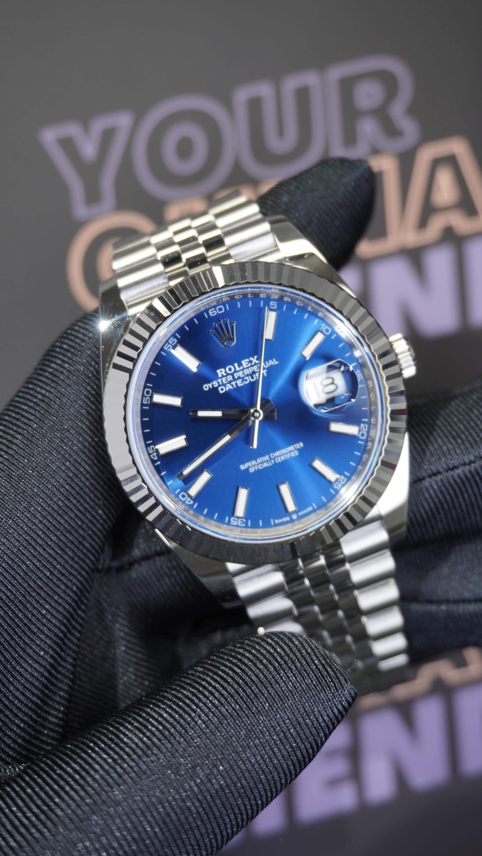 Datejust Blue 41mm 3
