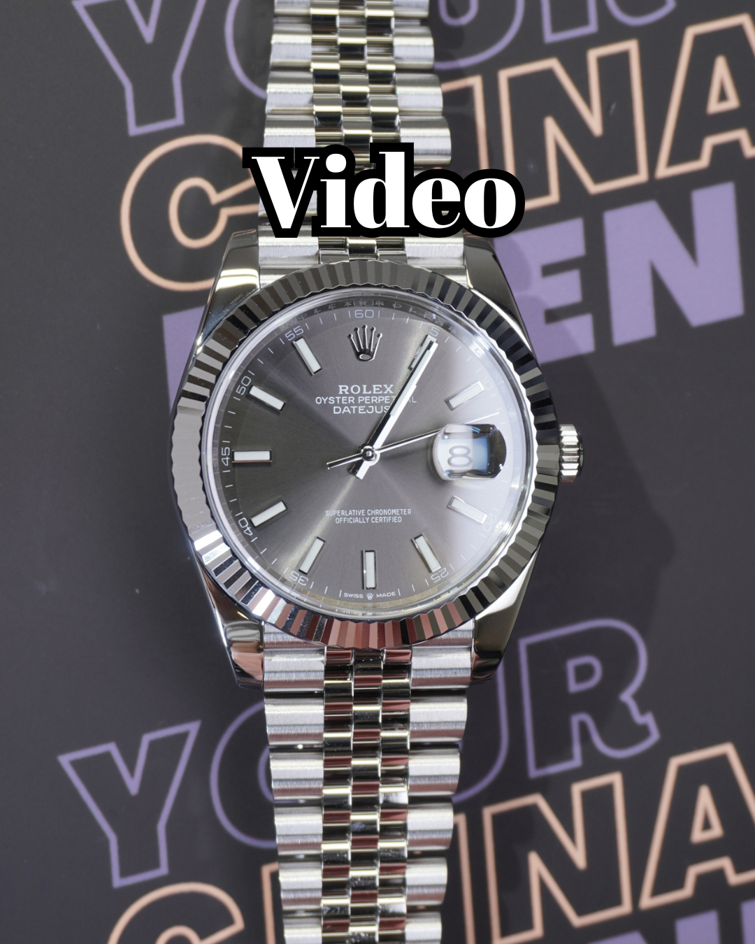 Datejust Grey 41mm video