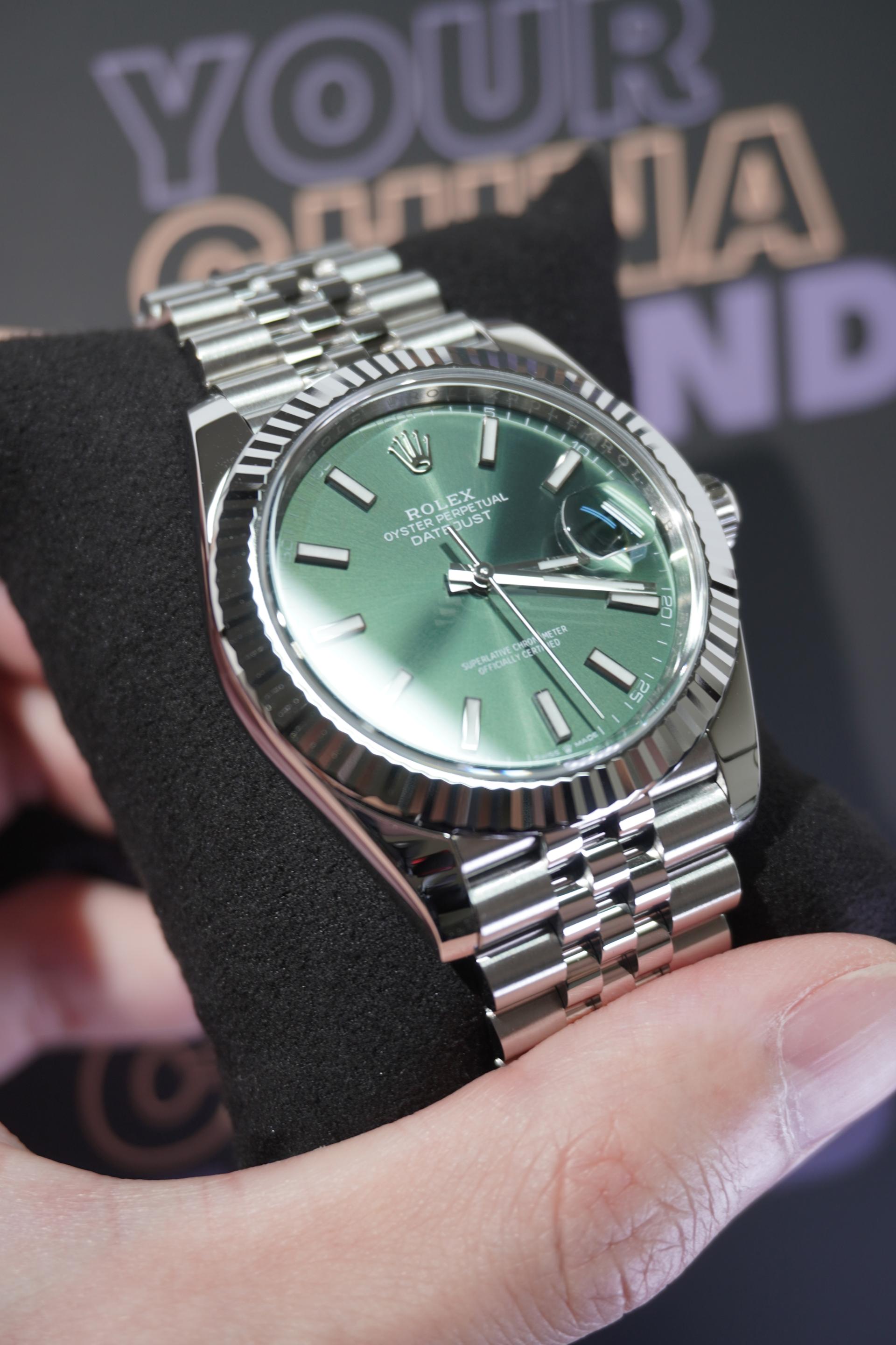 Datejust Mint Green 41mm 3