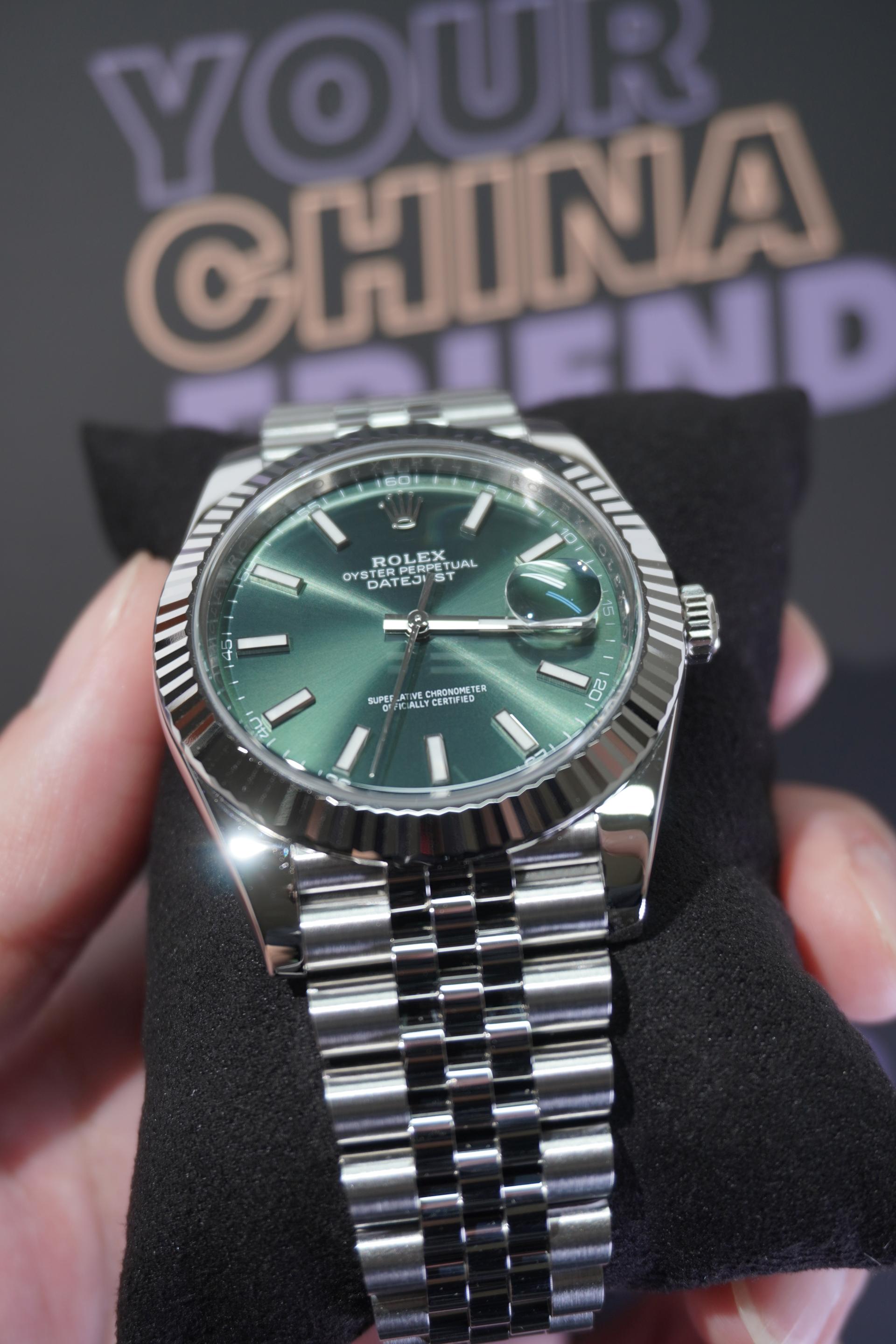 Datejust Mint Green 41mm 4