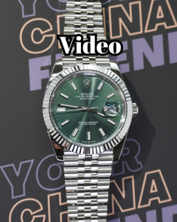 Datejust Mint Green 41mm video
