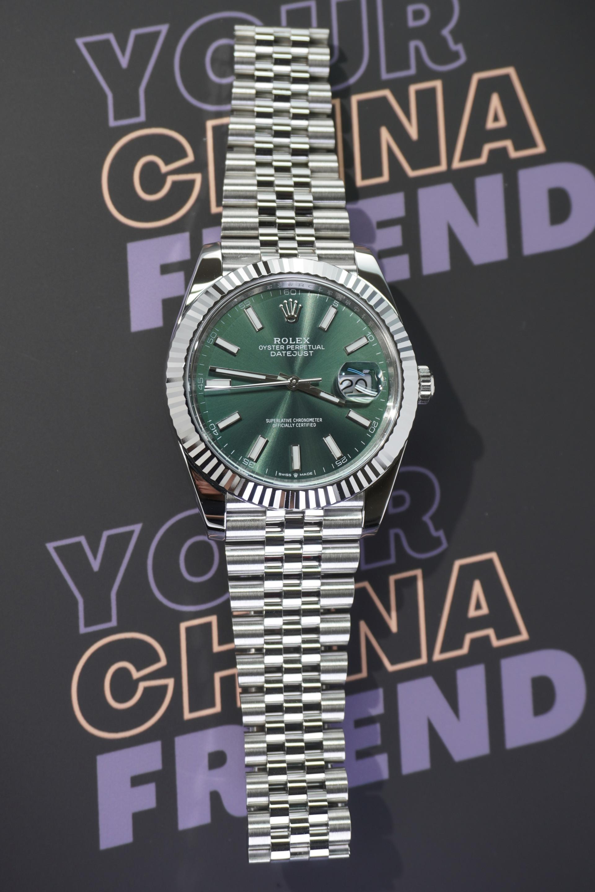 Datejust Mint Green 41mm